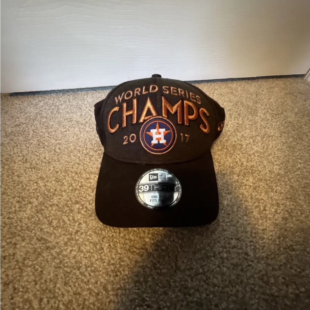 Houston Astros World Series Champs 2017 Brand New Baseball Hat One Size